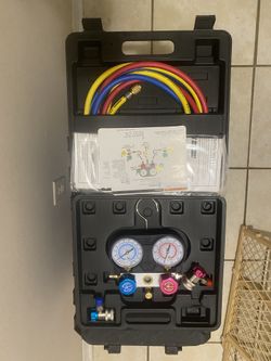 Pittsburgh A/C Manifold Gauge Set