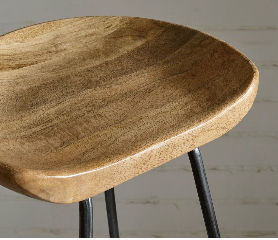 Four West Elm Counter Stools 26”