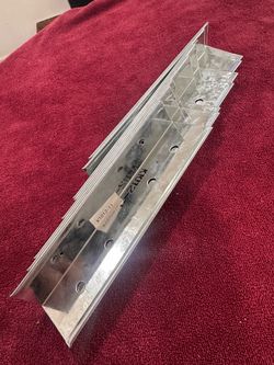 8pcs k1012 -11 angle galvanized corners 6-1/4”x1”x1.5” Fe1)