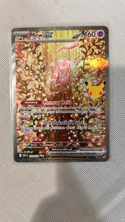 Pokemon 30th Celebration Mew Ex