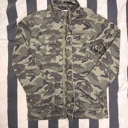 Vintage camo Jacket/Zipup