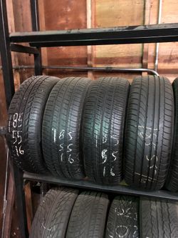 185/55/16 used tires 185-55-16 llantas usadas