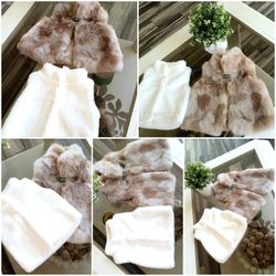 fur carter vest warm sweater kids