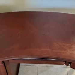 Brown Wood Study/office Table With Storage Space