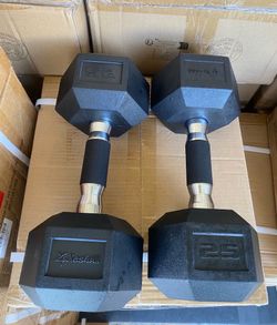 Dumbbells 25 Lbs Pair