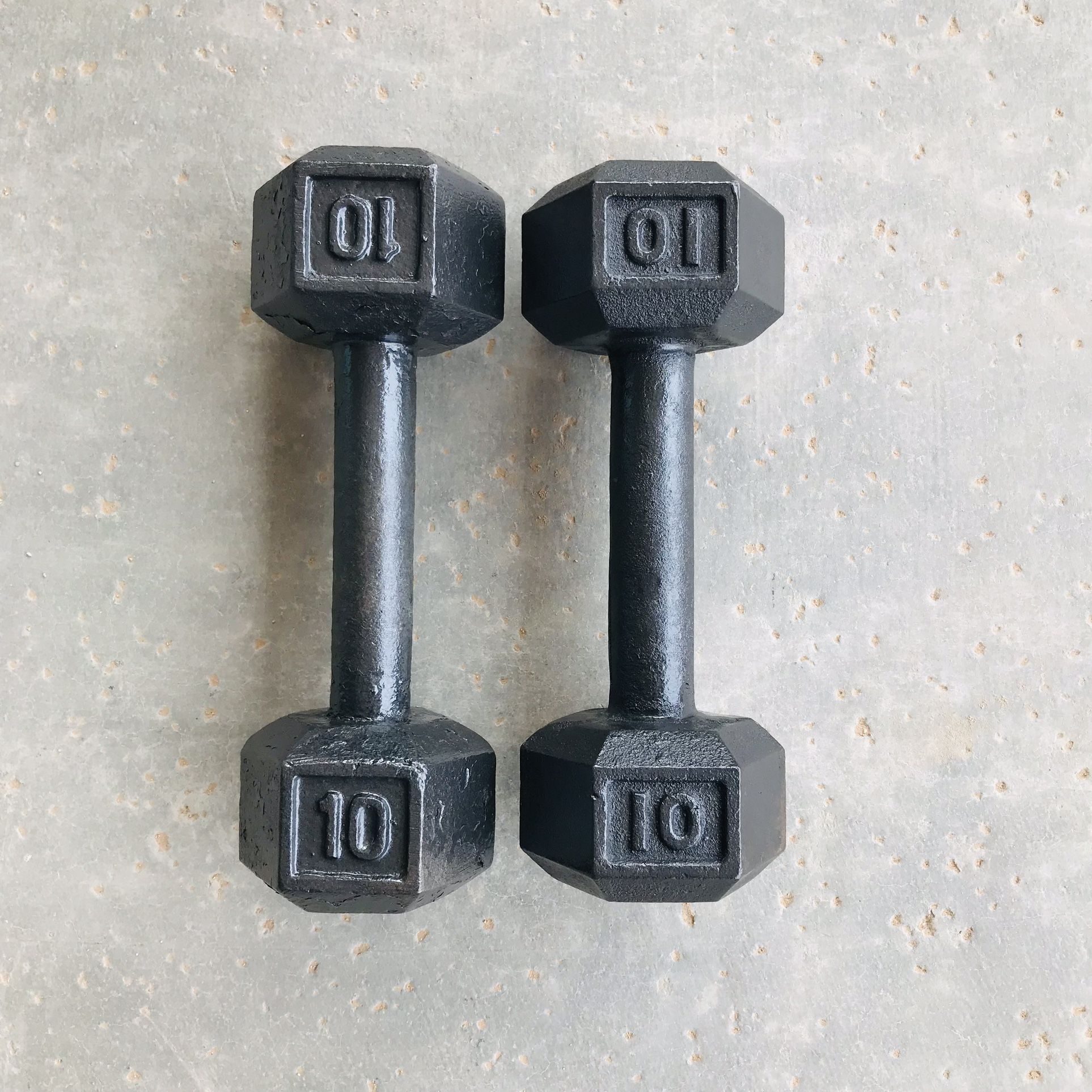 10 Lb Dumbbell Set