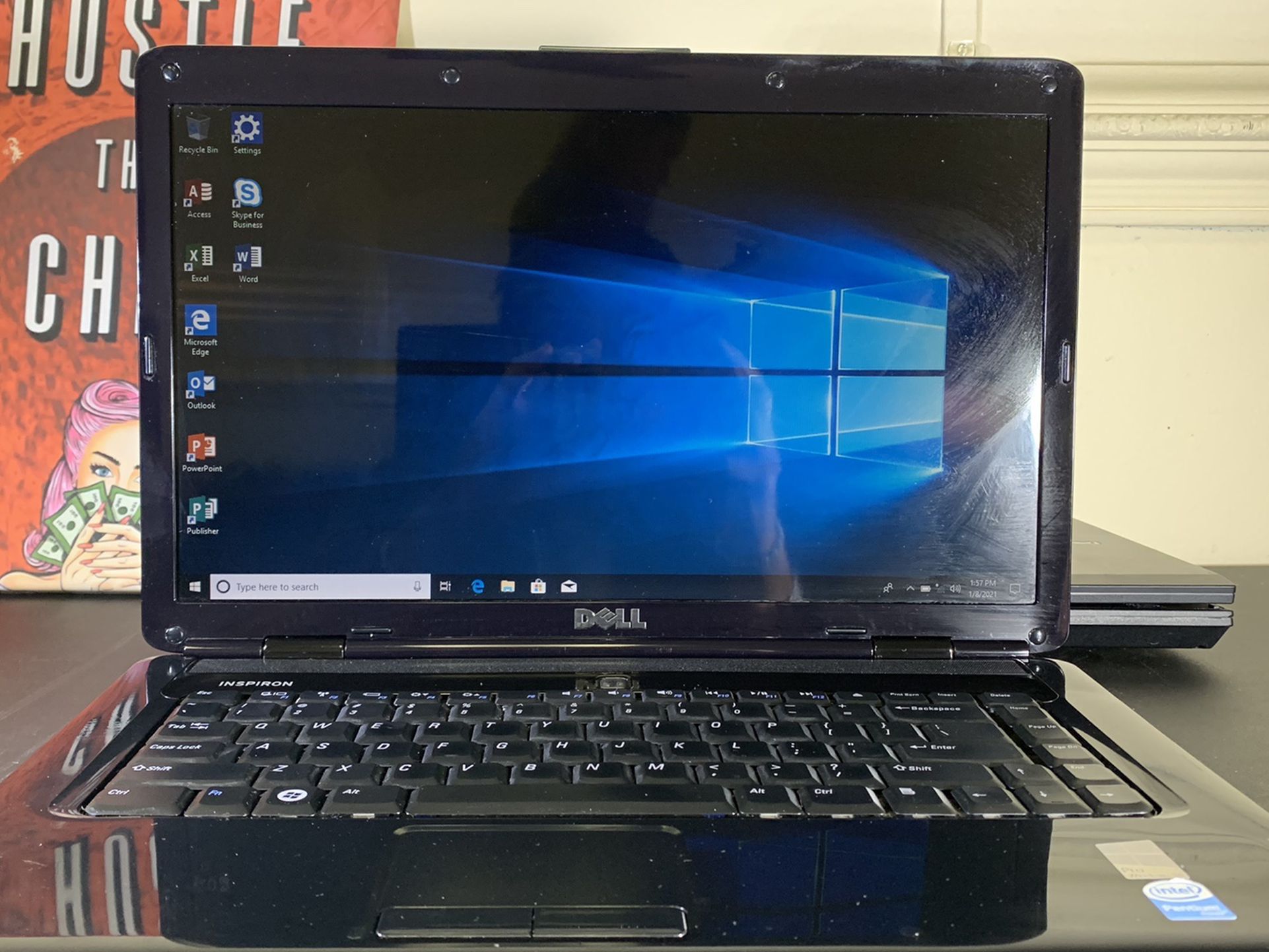 Dell 14” Laptop Pc Windows 10 Computer