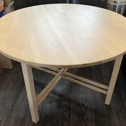 ikea dining table-round