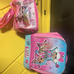 Lol Lunch Bag And Lol String Purse 