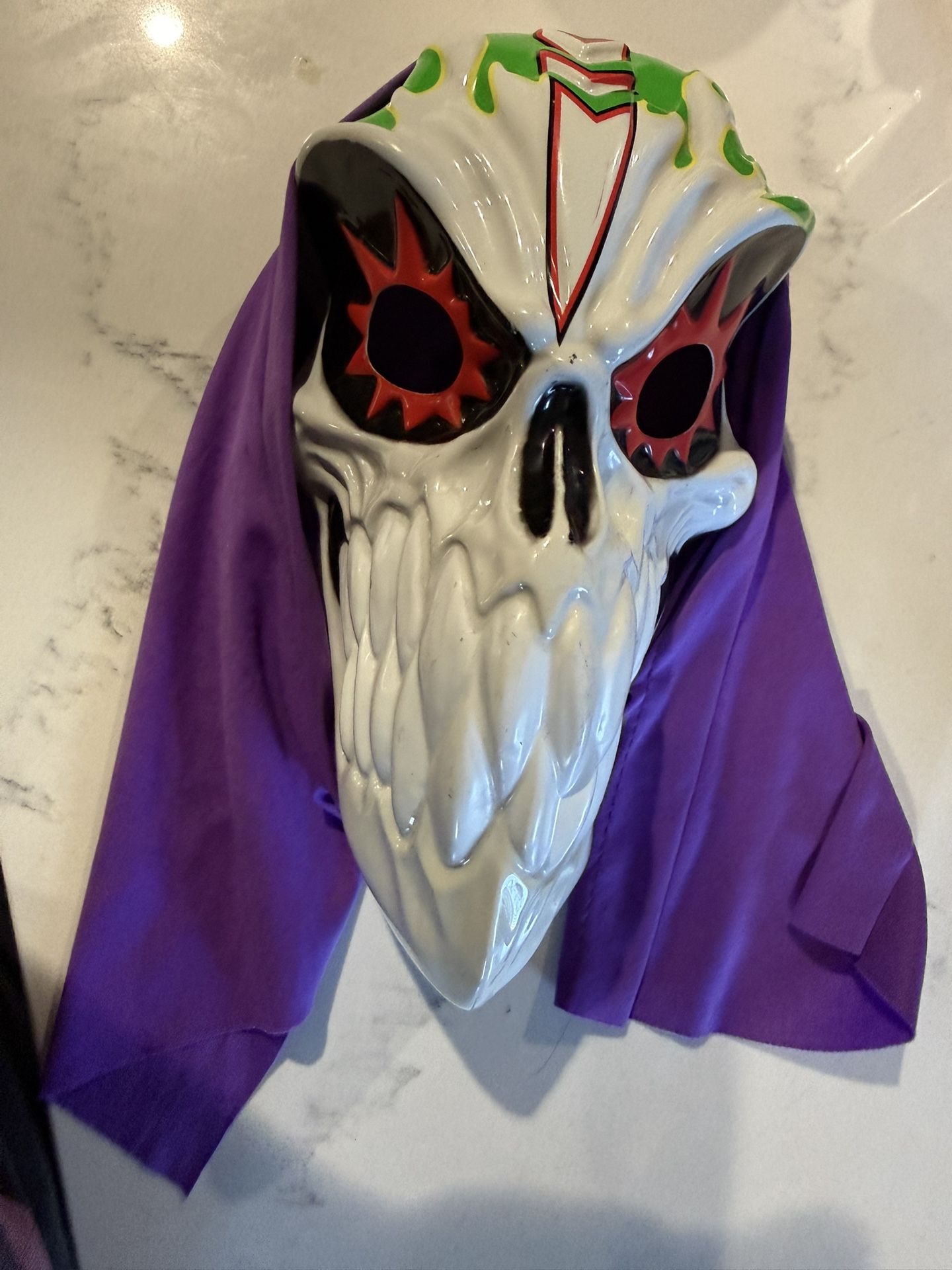 Monster Jam Grave Digger Halloween Mask Costume Skull Reaper Monster Truck Feld