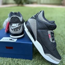 Jordan Retro 3 x Levi’s Size 10.5