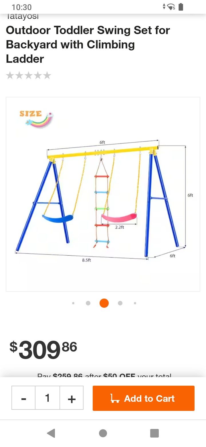 Swing Sets Brand New Kids Outdoor Swing Set Playground Set Brand New Inside The Box