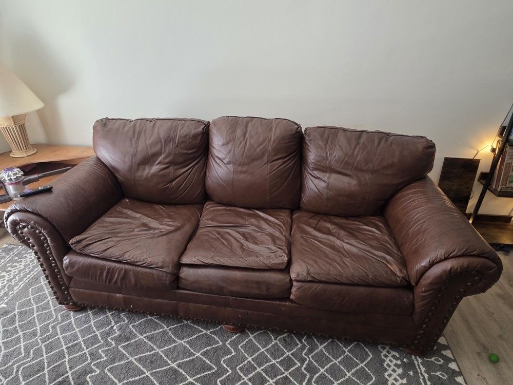 Leather Couch