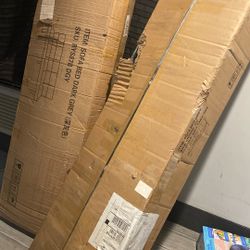 Sofá Bed Two New In Factory Sealed Box Dark Grey