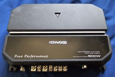 Kenwood Pure Performance 500w Stereo Car Power Amplifier KAC-PS702EX