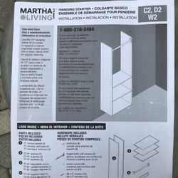 Martha Stewart Hanging Closet I