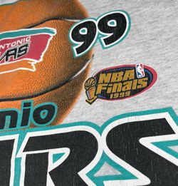 Vintage San Antonio Spurs 1999 Western Conference Champions NBA