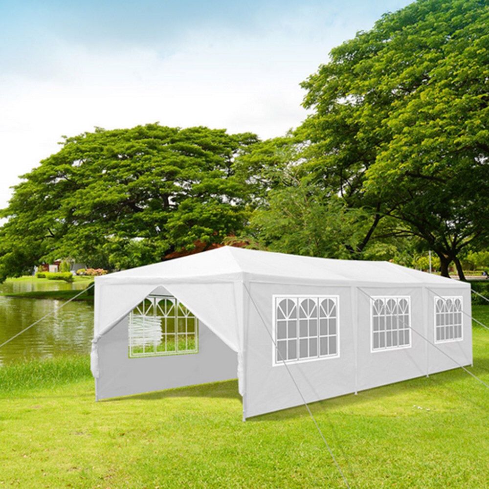 10'x 20’ Party Tent, Outdoor Canopy/ Gazebo Heavy Duty Pavilion Event /w Removeable Walls