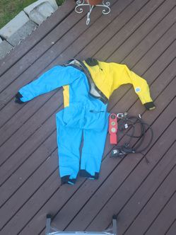 Kokatat drysuit mens large used and regular