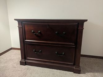 Solid Wood File Cabinet