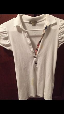 Burberry women's shirt size small