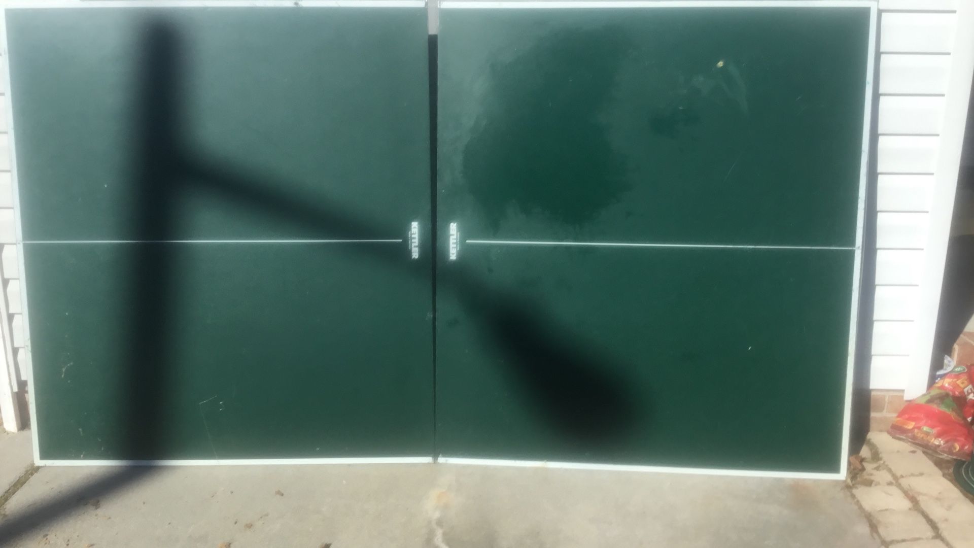 Ping- Pong Table Top In  Very Good Condition!!   But With No Legs Attached.   $75.00