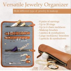 bag for organizing, jewelry or makeup. 