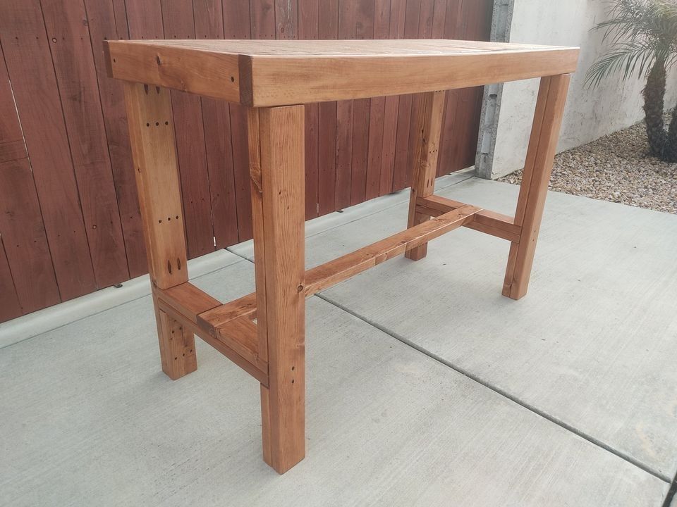 Bar table 60(L)x24(W)x40(H) for outdoor or indoor *Delivery available*