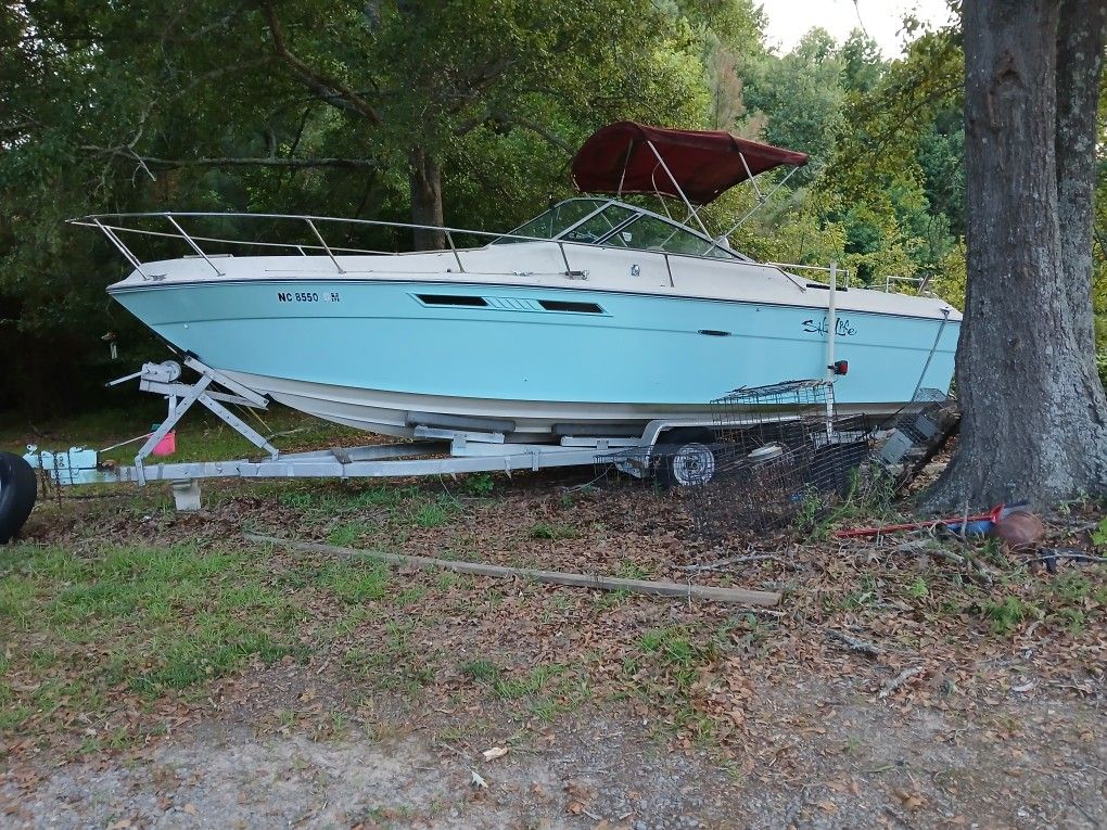 1978 Sea Ray Boat With Trailer