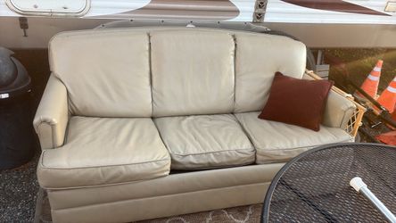 Leather Sofa bed for RV