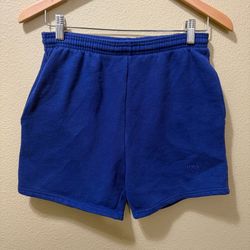 Men’s 90’s Vintage USA Olympics Team Blue Embroidered Sweat Shorts