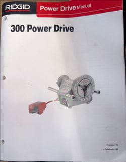 Ridgid 1/8"-2"●1/2 HP Pipe Threading Machine