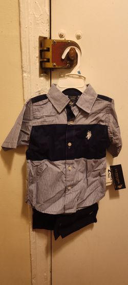 Baby Polo Short Set Size 24 months