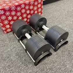 80Ib Adjustable Dumbbells🔥 Black Friday Sale 