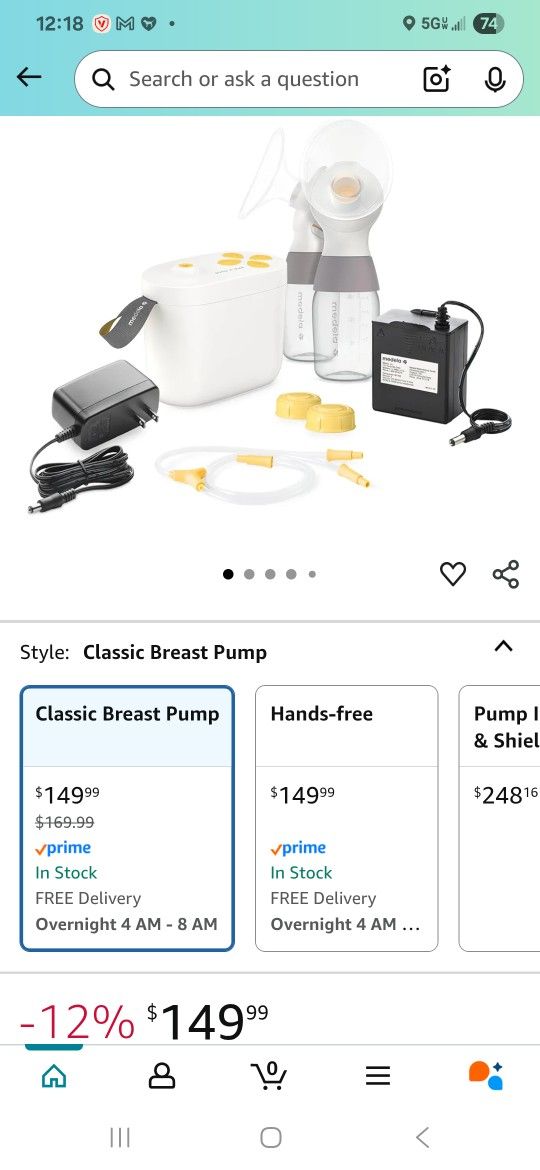 Baby Breast Pump