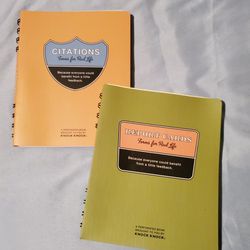 Citation And Report Card Books