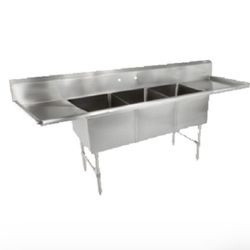 Restaurant 3 Sinks In One