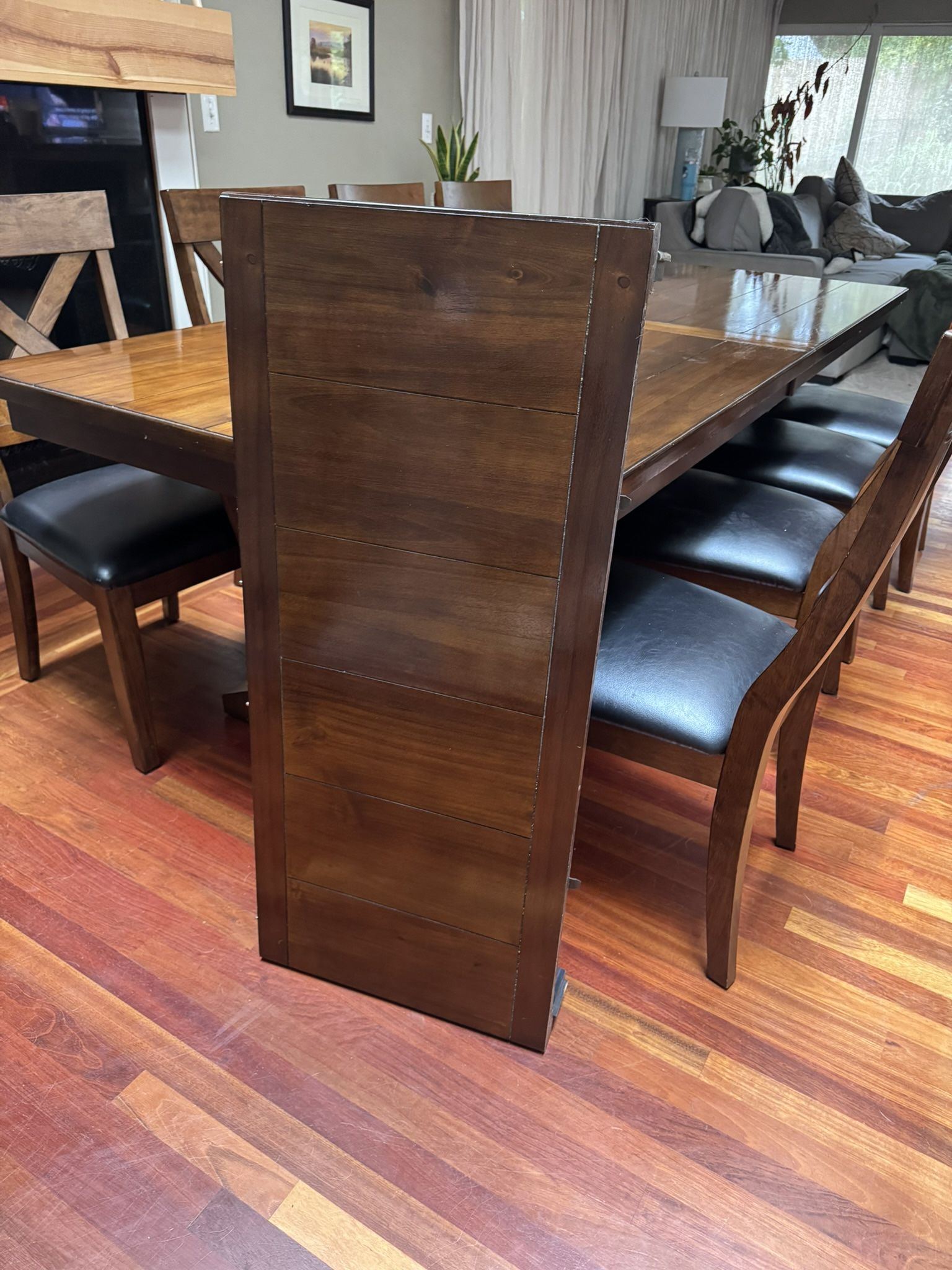 Farm Table W/ 8 Chairs