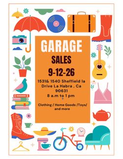 Two Garage sales