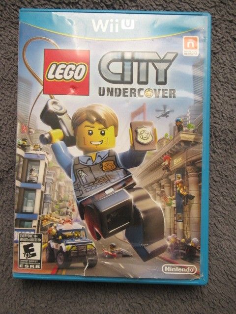 Nintendo Wii U City Undercover Lego game