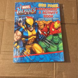 Marvel Heroes 288 Page Coloring & Activity Book 