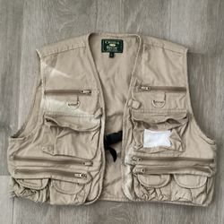 Crystal River Utility Vest Fly Fishing Hunting Camping Men’s Large