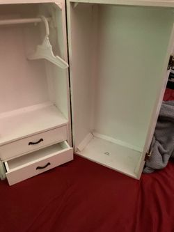 American girl doll clothes and carrier and crutches