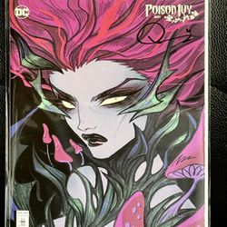 Poison Ivy #31 Signed by Babs Tarr Card Stock Variant- NM w/COA 