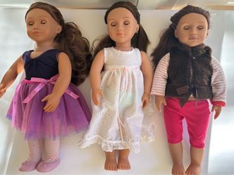 Our Generation Dolls x3