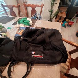 Golf Valero open  Duffle  tote bag