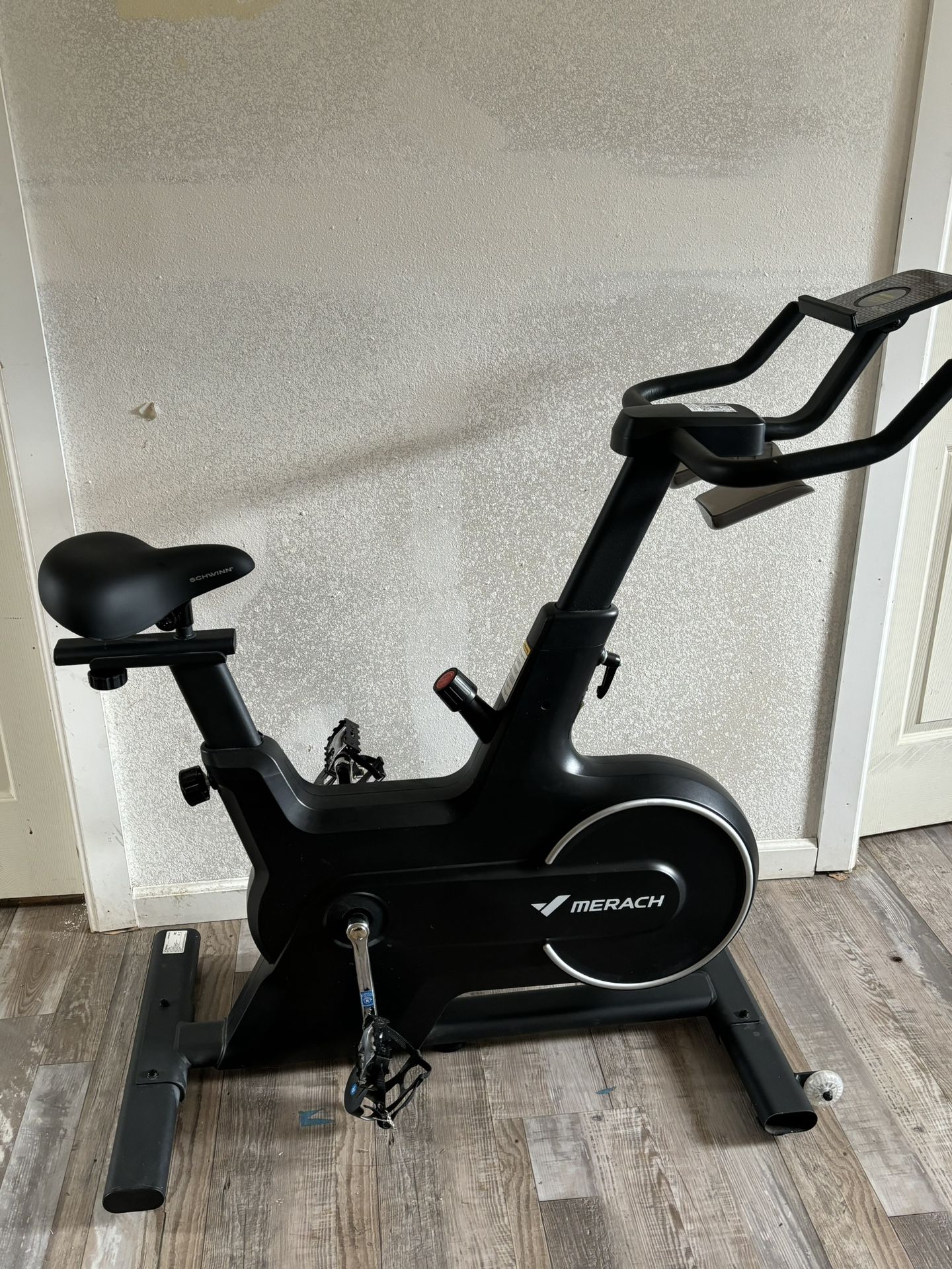 MERACH Indoor Cycling Bike, Exercise Bike for Home with Magnetic