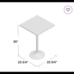 Black belly top Table 
