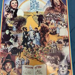 Wizard Of Oz Metal Sign