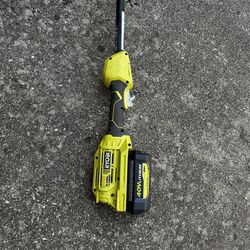Ryobi expand it With Brush Cutter Attachment 